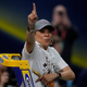 South Carolina head coach Dawn Staley cuts the net after a college basketball game in the final round of the Women’s Final Four NCAA tournament against UConn Sunday, April 3, 2022, in Minneapolis. South Carolina won 64-49 to win the championship.